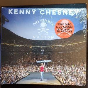 New Kenny Chesney No Shoes Nation Live 2 disc